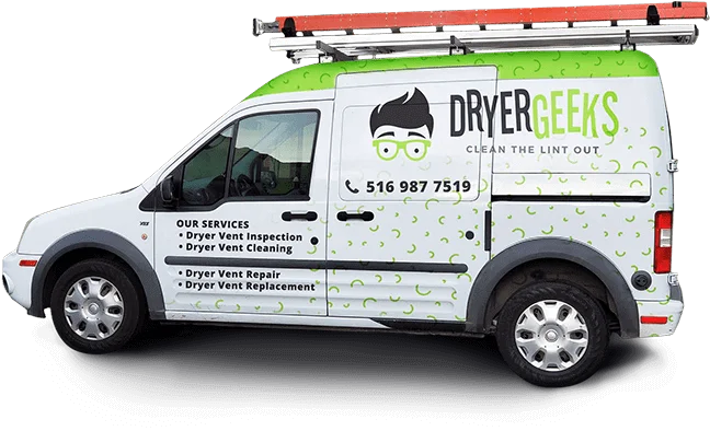 Dryer Geeks dryer vent service vehicle